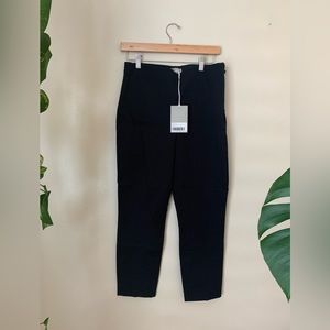 Everlane The Work Pant Black Side Zip